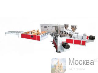 PC, PP, PVC Corrugated Sheet Extrusion Line 