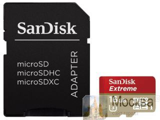   SanDisk Extreme microSDHC Class 10 UHS Class 3 60MB/s 16GB 
