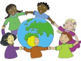 Логотип Английский детский сад «Дети Мира»
